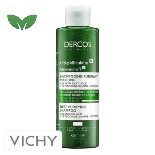 Vichy Dercos Technique K Shampooing Anti-Pelliculaire Purifiant Profond – 250ml